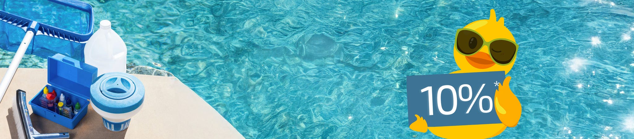 Save 10% on Pool Care Products! ☀️