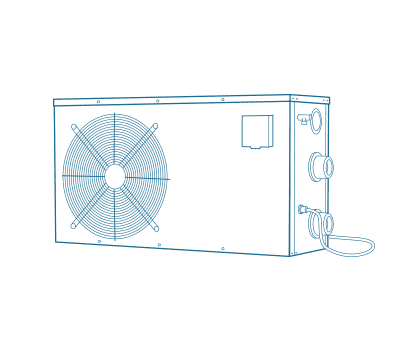 Pompe di calore per piscine