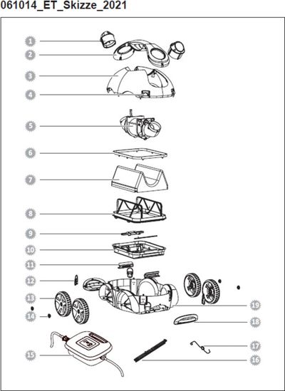 Spare Parts Steinbach Poolrunner - 061014 - 2020 model onwards