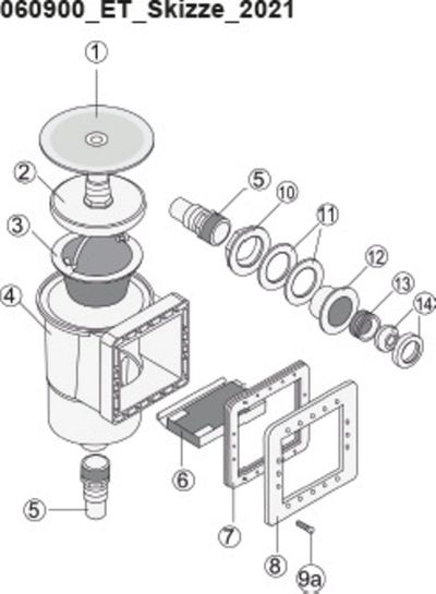 Ersatzteile Steinbach Skimmerset S1 - 060900 - Modell ab 2014