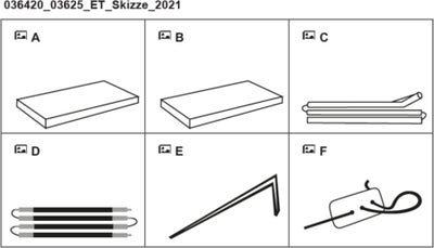 Ersatzteile Steinbach Pooldach - 036420 - Modell ab 2016