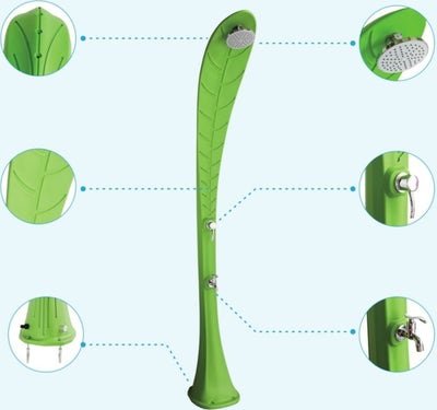 Ersatzteile Steinbach Solardusche Leaf - 049055 & 049056 - Modell ab 2019