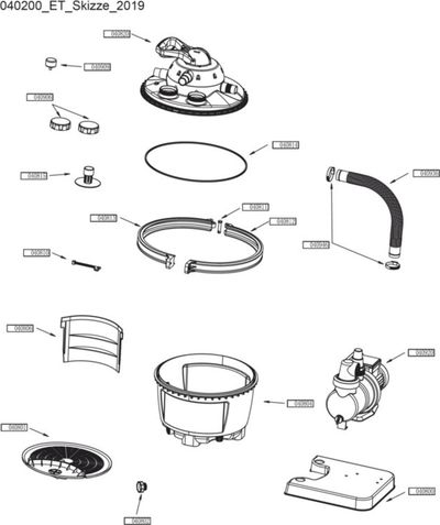 Spare Parts for Steinbach Sand Filter System Speed Clean Comfort 50 - 040200 - 2020 Model