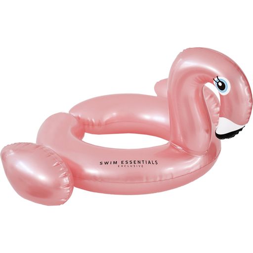 Swim Essentials Nafukovací kruh Rose Gold Flamingo - 1 ks