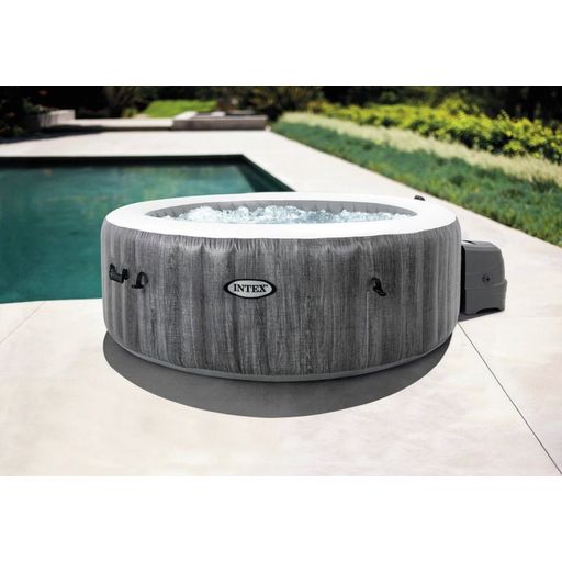Whirlpool Pure-Spa Bubble Greywood Deluxe - malý vírivý bazén - 1 ks s filtračným čerpadlom a osvetlením