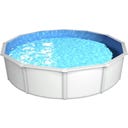 Nuovo Pool de Luxe II Ø 550 x 120 cm - Weiß/Blau