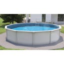 Nuovo Pool de Luxe II Ø 550 x 120 cm - Weiß/Blau
