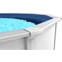 Nouvo Pool de Luxe II Ø 460 x 120 cm - Weiß/Blau