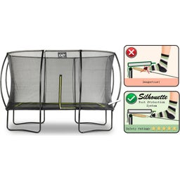 EXIT Toys Trampolin Silhouette 244 x 366 cm