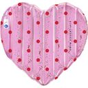 Swim Essentials Matrac - Rózsaszín-Glitteres szív - 1 db