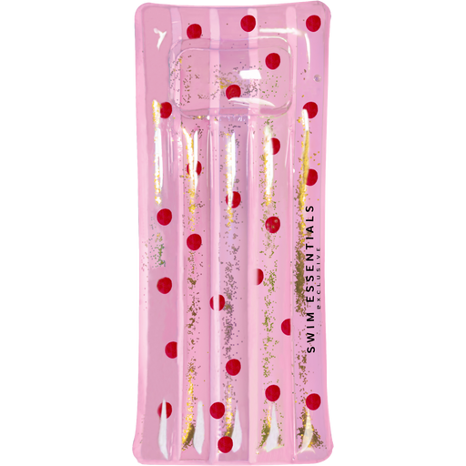 Swim Essentials Luftmatratze Pink Glitters Red Dots - 1 Stk.