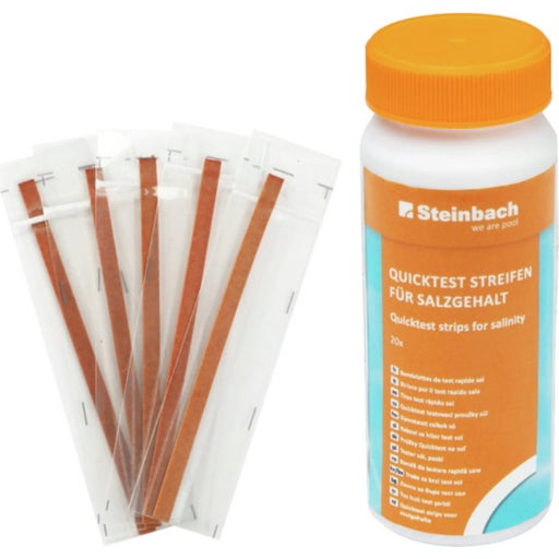 Quicktest Streifen für Salzgehalt - 1 Stk.