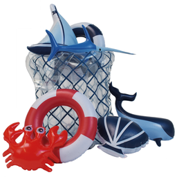 Swim Essentials Kaland medence - Fehér-Piros bálna - 1 db