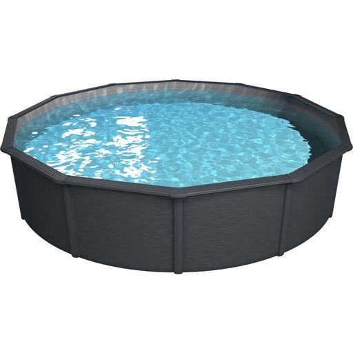 Nuovo Pool de Luxe II Ø 550 x 120 cm - Anthrazit