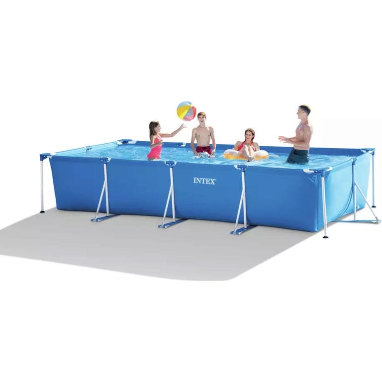 Removable pool Intex Frame 450 X 220 X 84 CM 7127 L Rectangular