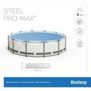 Steel Pro MAX™ Ø 305 x 76cm fémvázas medence