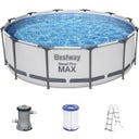 Set Piscina Steel Pro MAX™ - Ø 366 x 100 cm - Pompa Filtro Inclusa