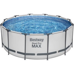 Set Completo Piscina Steel Pro MAX™ - Ø 366 x 122 cm - Pompa Filtro Inclusa