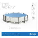 Set Completo Piscina Steel Pro MAX™ - Ø 366 x 122 cm - Pompa Filtro Inclusa