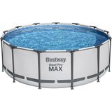 Frame Pool Steel Pro MAX™ Ø 396 x 122 cm - kompletní sada vč. filtračního čerpadla