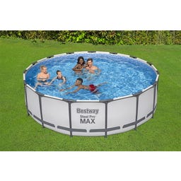 Frame Pool Set Completo Steel Pro MAX™ Ø 457 x 122 cm incl. Bomba de Filtro