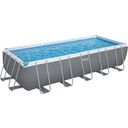 Frame Pool kompletan set Power Steel™ 640 x 274 x 132 cm uklj. sustav pješćanog filtera