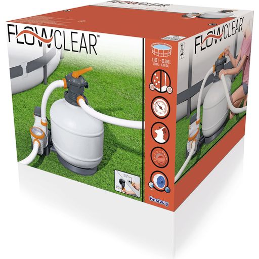 Flowclear™ Sandfilteranlage mit Zeitschaltuhr 11.355 l/h, 500 W