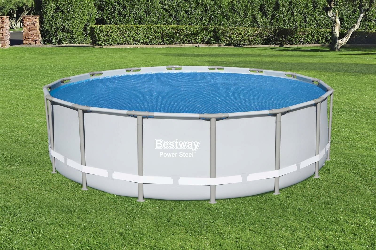 Bestway Flowclear™ PE-Solarabdeckplane Ø 462 cm