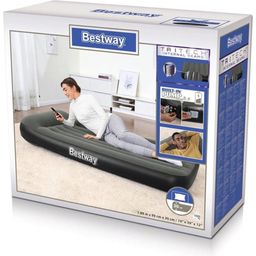 Napihljiva postelja TriTech™ Single 188 x 99 x 30 cm z integrirano baterijsko črpalko