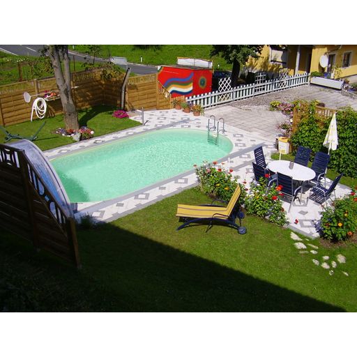 Styria Pool Oval 800 x 400 x 150 cm - Sand