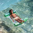 Swim Essentials Sieť na ležanie do vody - Green Tropical