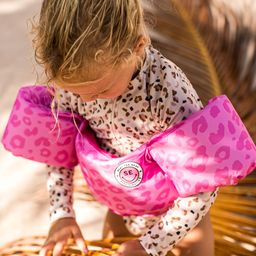 Swim Essentials Puddle Jumper - nafukovací rukávky - Pink Leopard