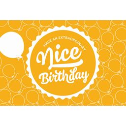 pools.shop Biglietto di Auguri - Nice Birthday - Nice Birthday
