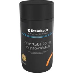Steinbach Pool Professional Chlorine Tabs 200 g Slowly Soluble - 1 kg