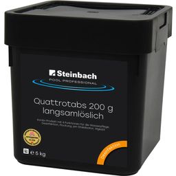 Steinbach Pool Professional Quattrotabs 200 g, organisch - 5 kg