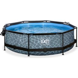 EXIT Toys Frame Pool Ø 300 x 76 cm with Dome - 1 Set