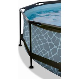 Frame Pool  Ø 360 x 76 cm s kartušovou filtráciou a krytom
