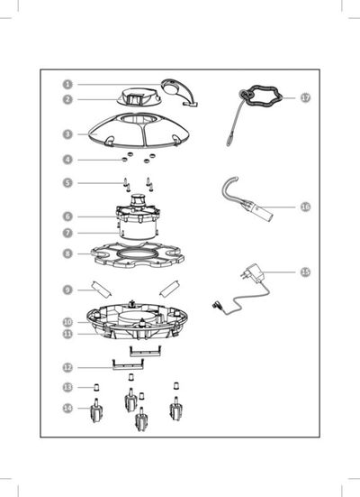 Spare Parts Steinbach Poolrunner Battery Basic - 061205 - Model 2022