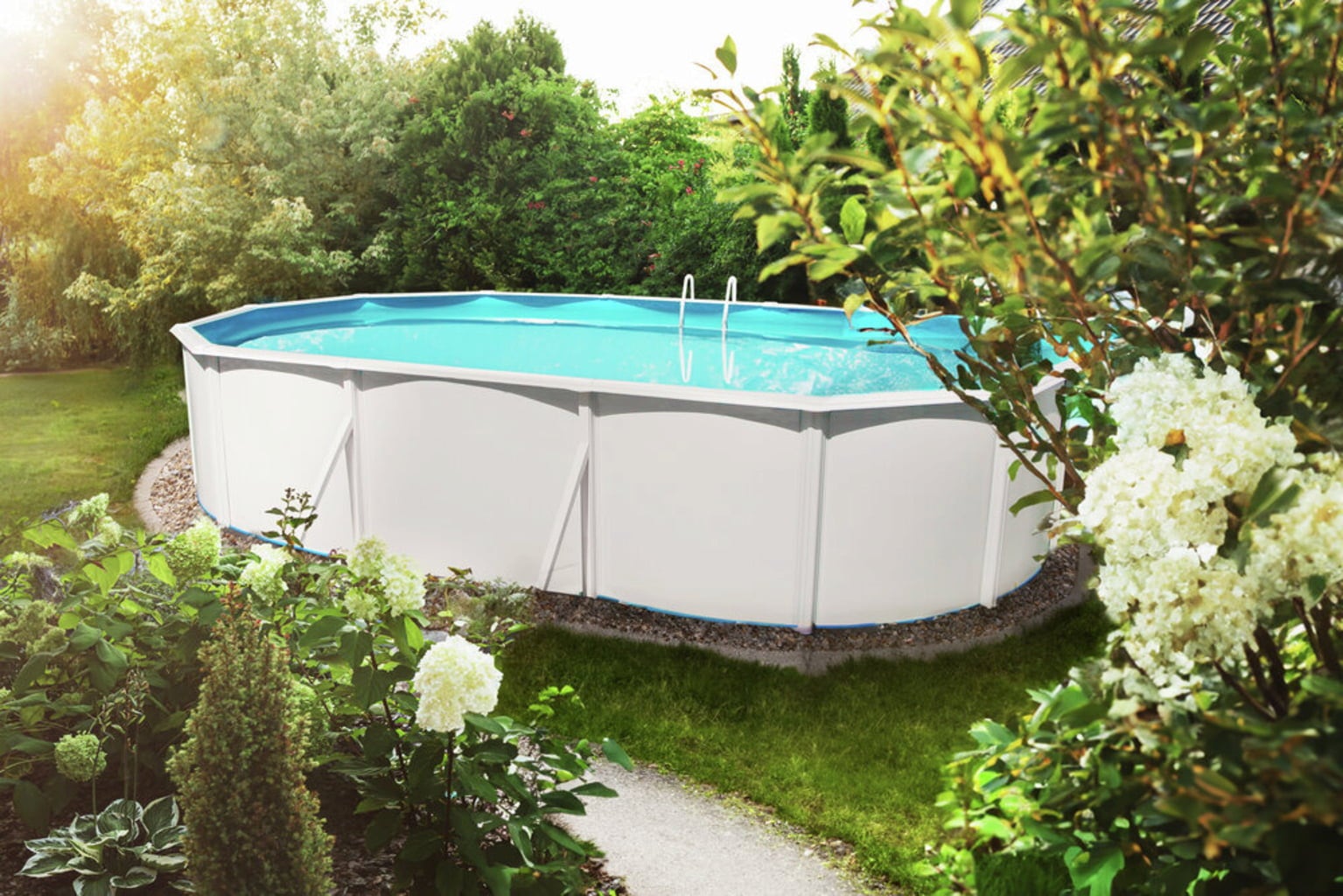 Nuovo Pool Deluxe Oval 640 x 366 x 120 cm - 1 Stk.