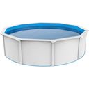 Nouvo Pool de Luxe II Ø 460 x 120 cm - Weiß/Blau