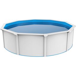 Nouvo Pool de Luxe II Ø 460 x 120 cm - Weiß/Blau