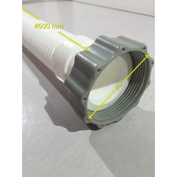 Intex Reserveonderdelen Zandfiltersysteem Krystal Clear 7,2 m³ - (12) Aansluitslang met moer