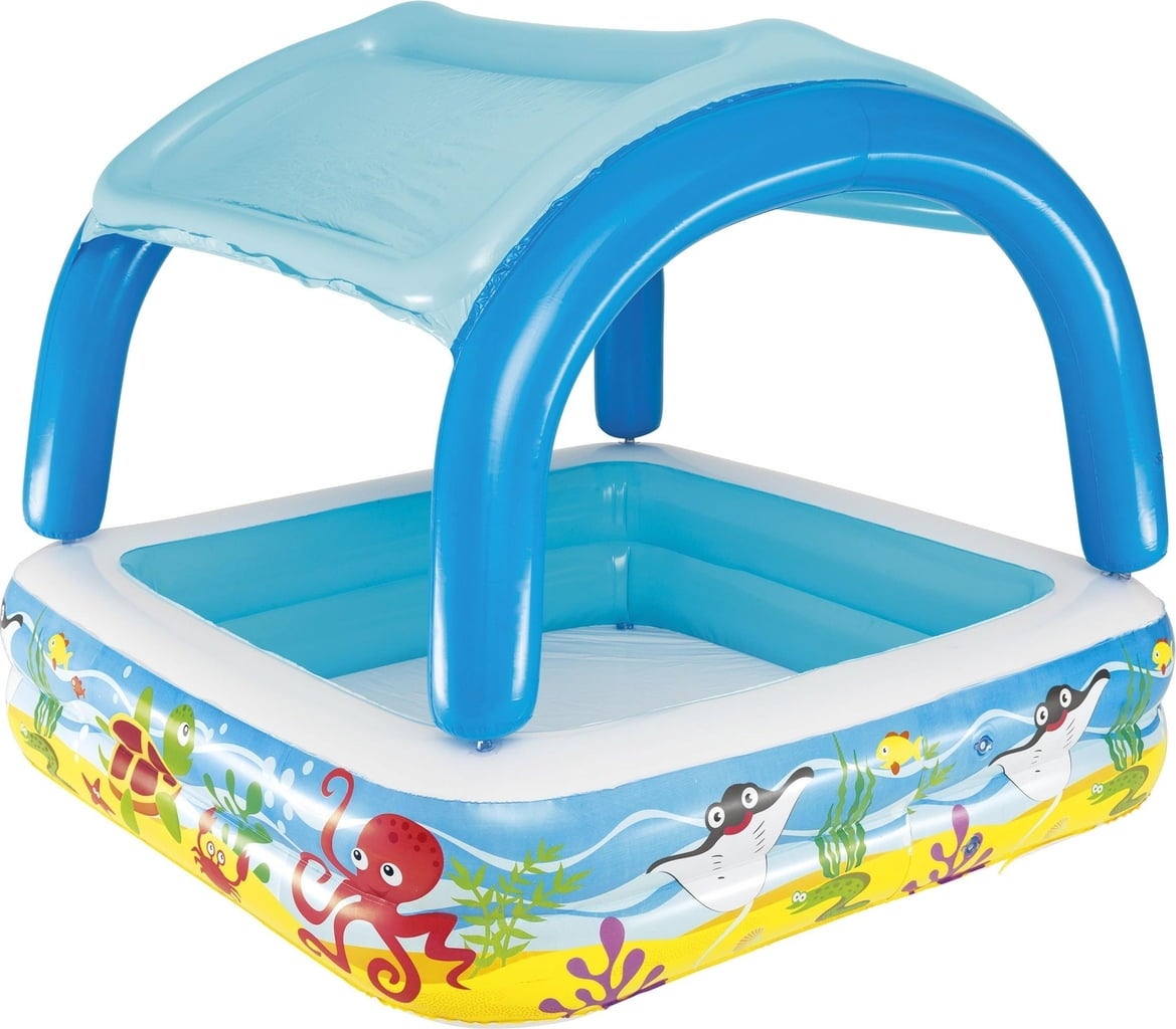 Beach Buddy™ - Pisinetta Gonfiabile con Parasole 140 x 140 x 114 cm - 1 pz.