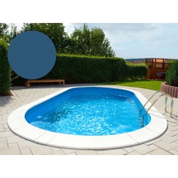 Poolfolie Oval 490 x 300 x 150 cm - Adriablau