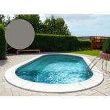 Oval Pool Liner 623 x 360 x 120 cm - Grey