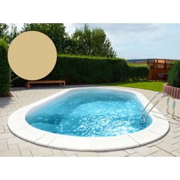BWT Poolliner Oval 600 x 320 x 120 cm - Sand