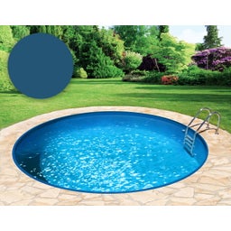 BWT Poolfolie Rund Ø 350 x 90 cm - Adriablau