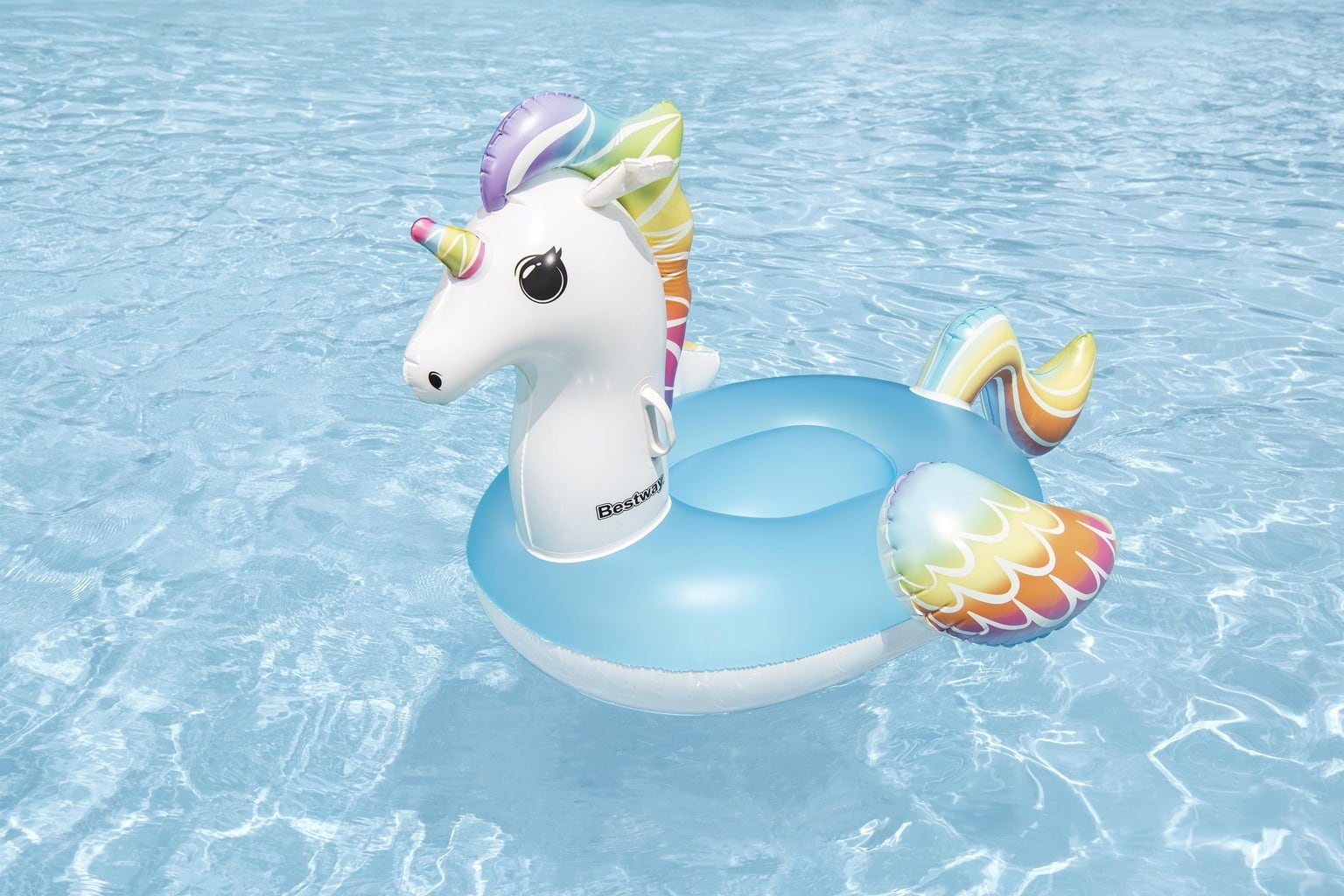 Cavalcabile Gonfiabile - Fantasy Unicorn™ 155 x 119 cm - 1 pz.