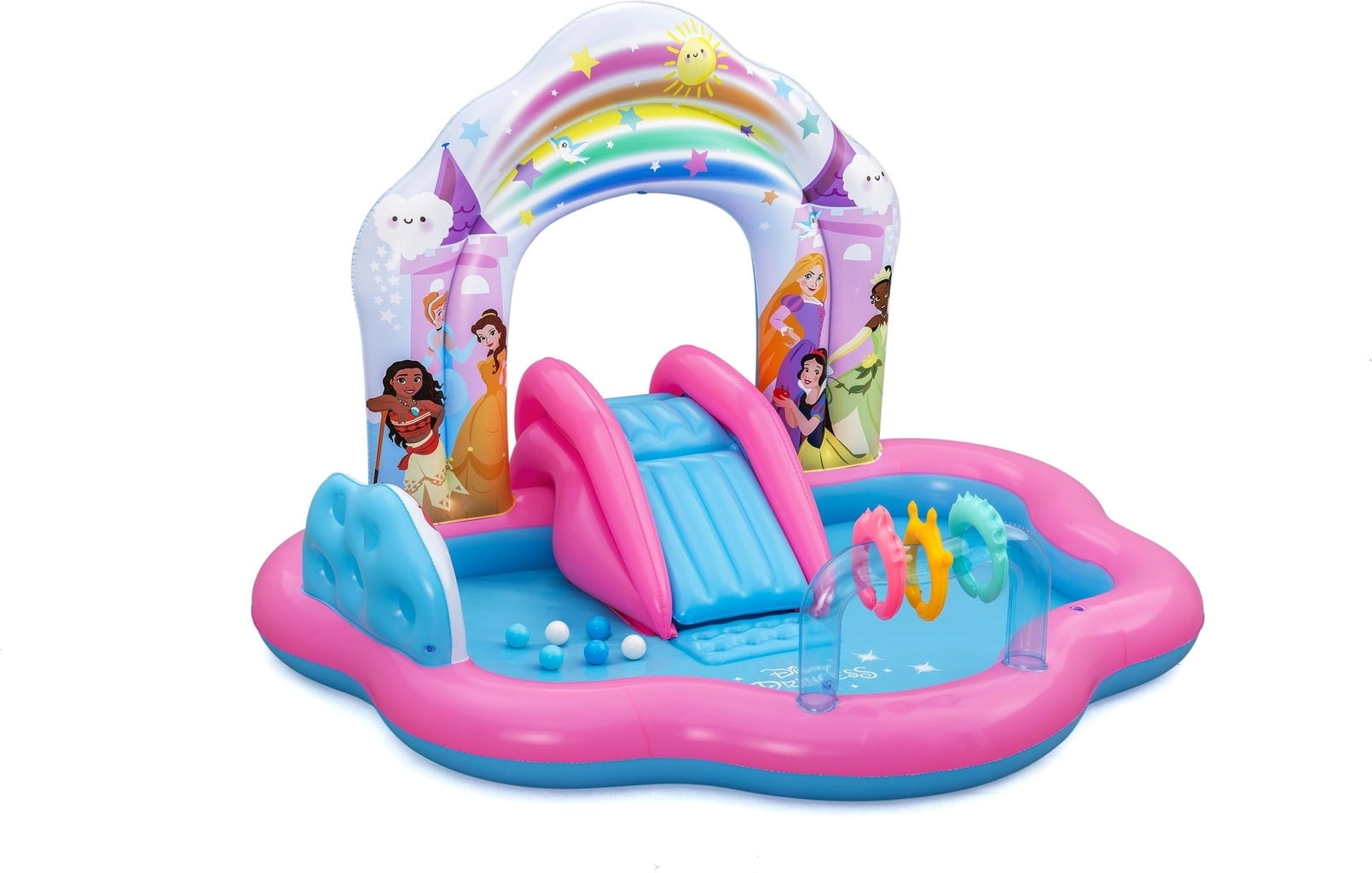 Disney Princess Water Play Center Magical World 221 x 193 x 140 cm - 1 st.