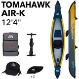 Aqua Marina Tomahawk AIR-K Kayak for 1 Person